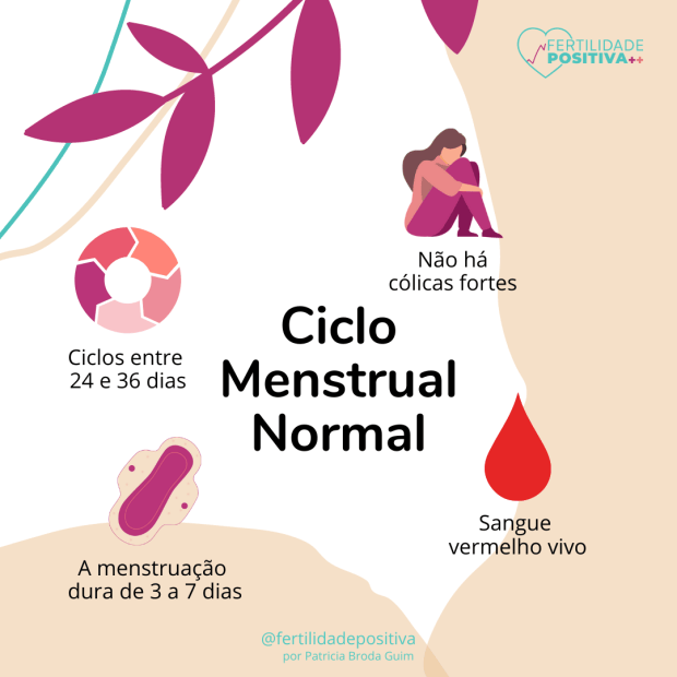 Ciclo Menstrual Normal – Fertilidade Positiva
